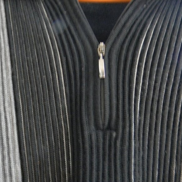 Mens Montechiaro 1\4 Zip Wool\Acrylic Blend Sweater Size 48 Italy - Picture 4 of 5